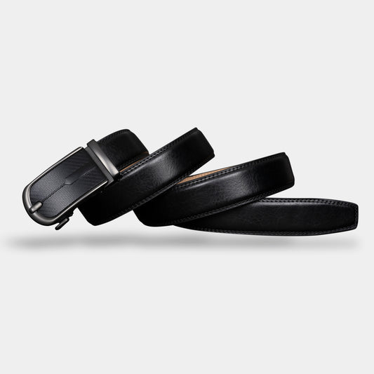 VEGETABLE TANNED 100% LEATHER BELT WITH CHROME PLATED BUCKLE - LY36-21586