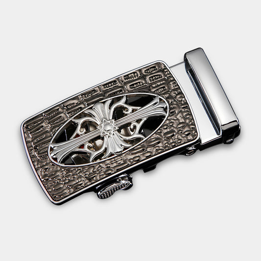 CHROME PLATED MAGNETIC BUCKLE